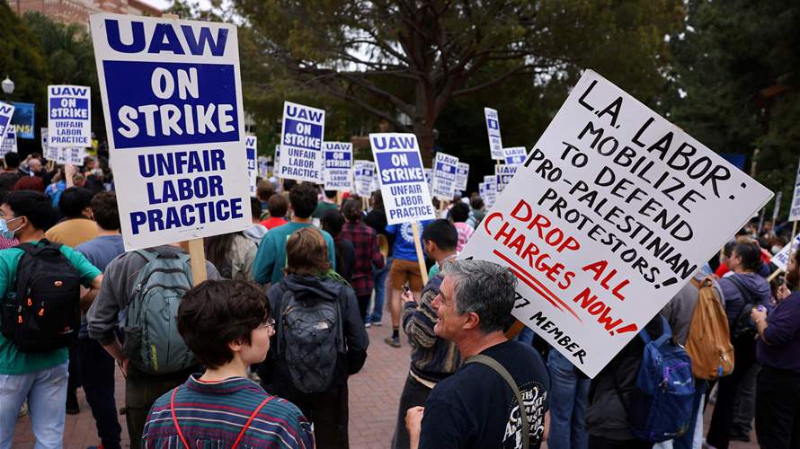 Academic workers in California strike in support of pro-Palestinian protests