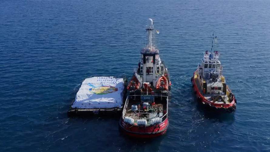 Cypriot official: Maritime corridor to Gaza is still operational, aid remains stored off the coast of the sector