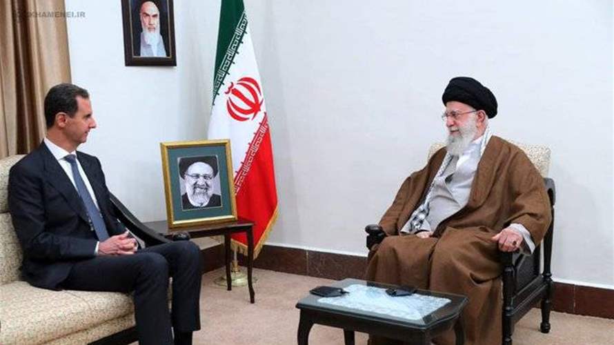 خامنئي يلتقي بالرئيس السوري في طهران