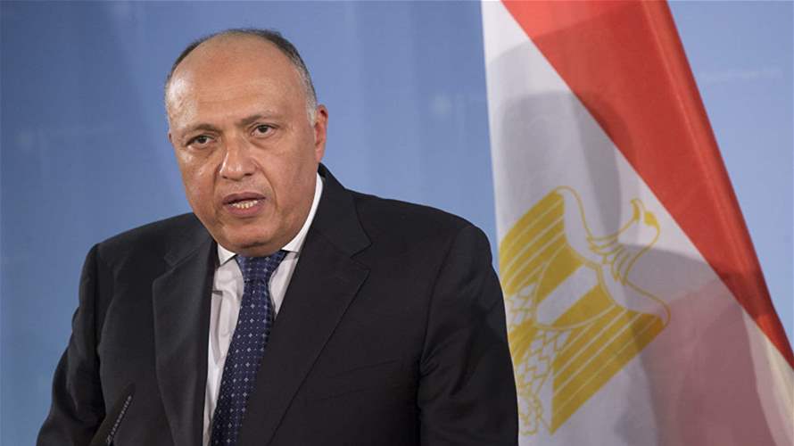 شكري: مصر واضحة بشأن رفضها للوجود الإسرائيلي في معبر رفح
