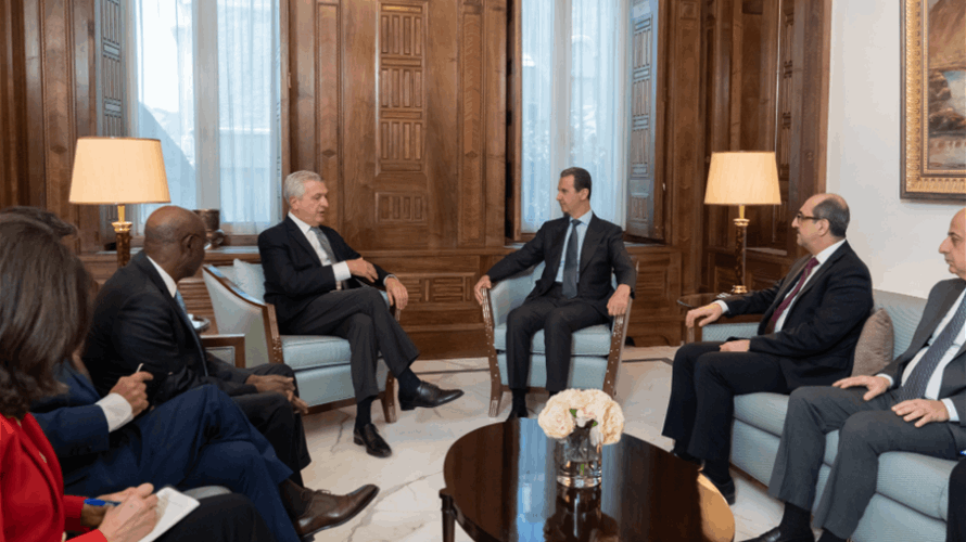 Syrian President Assad highlights regional humanitarian crisis in ...