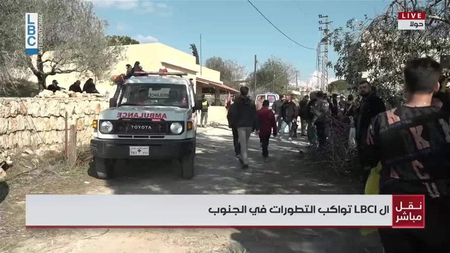 جريحان بنيران إسرائيلية في حولا... إليكم التفاصيل