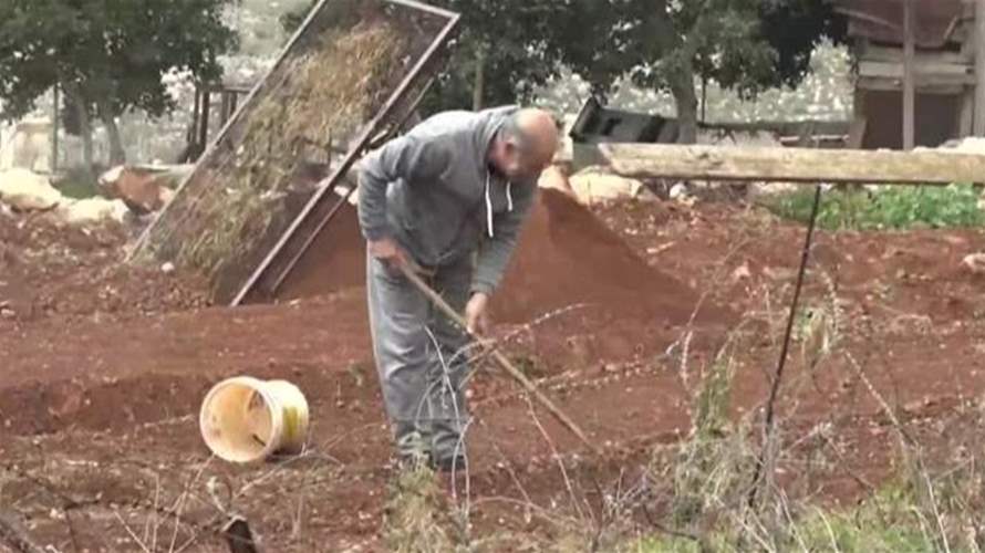 كاميرا الـLBCI وجها لوجه مع القناص الاسرائيلي ...وأرض حولا تفلح وتزرع