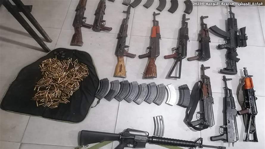 عملية دهم للجيش وتوقيف 3 مواطنين في منطقتَي حنيدر والعماير - وادي خالد