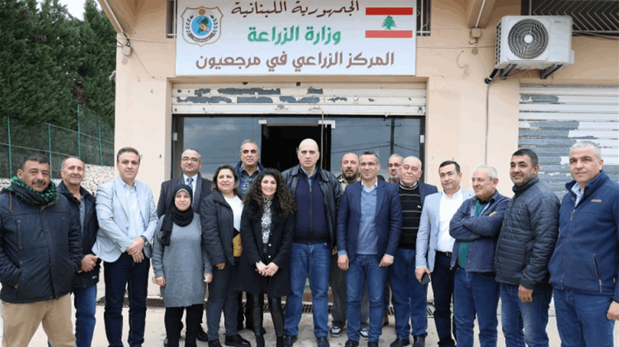 وزير الزراعة جال في النبطية والمناطق المجاورة: الجنوب هو الأساس ومنه تنبع خيرات الوطن