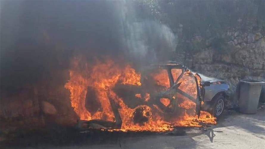 Airstrike targets vehicle on Khirbet Selm road, leaving one dead and another injured