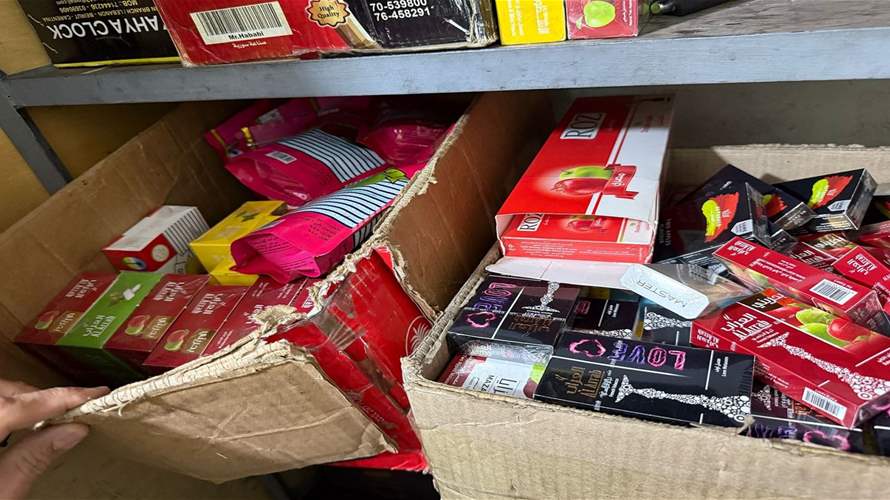 "الريجي" تضبط مصنوعات تبغية مهربة ومزورة في زقاق البلاط ومناطق شمالية