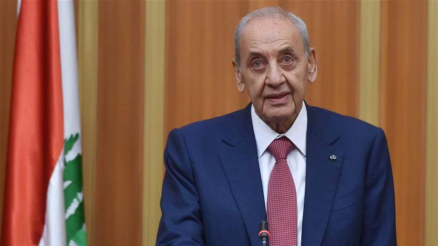 بري بحث مع زواره في المستجدات وتلقى برقيتي تهنئة بعيد الفطر من السيسي والحريري