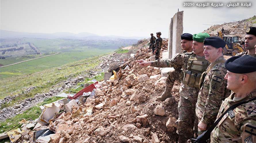 Lebanese Army Commander says launching rockets from Lebanon serves Israel's interests