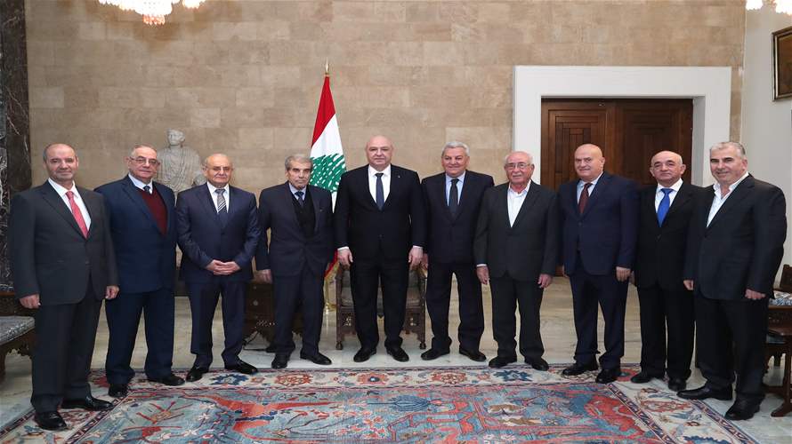 President Aoun emphasizes importance of agricultural sector, highlights efforts to boost exports to Gulf countries