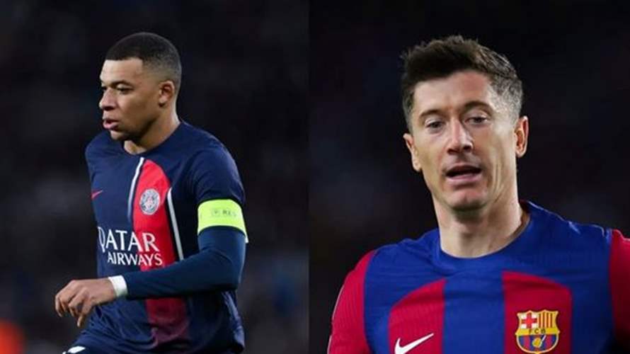 بطولة إسبانيا: صراع برشلونة وريال يخفي مواجهة ليفاندوفسكي ومبابي