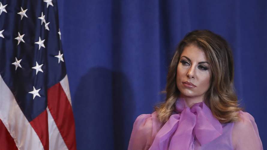 Lebanon's President Aoun meets US envoy Morgan Ortagus at Baabda Palace
