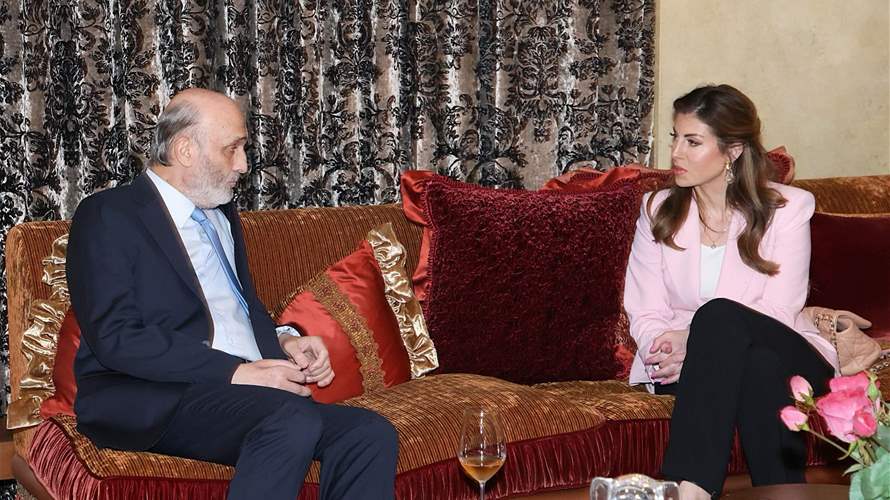 LF leader Geagea tells Morgan Ortagus: Disarming illegal armed groups is a central Lebanese demand