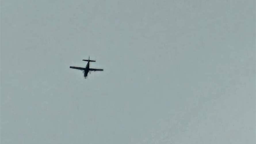 Lebanese Air Force Cessna aircraft spotted over southern towns (Video)