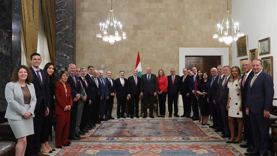 President Aoun to ATFL: Israel’s actions complicate situation, Lebanon remains committed to Resolution 1701