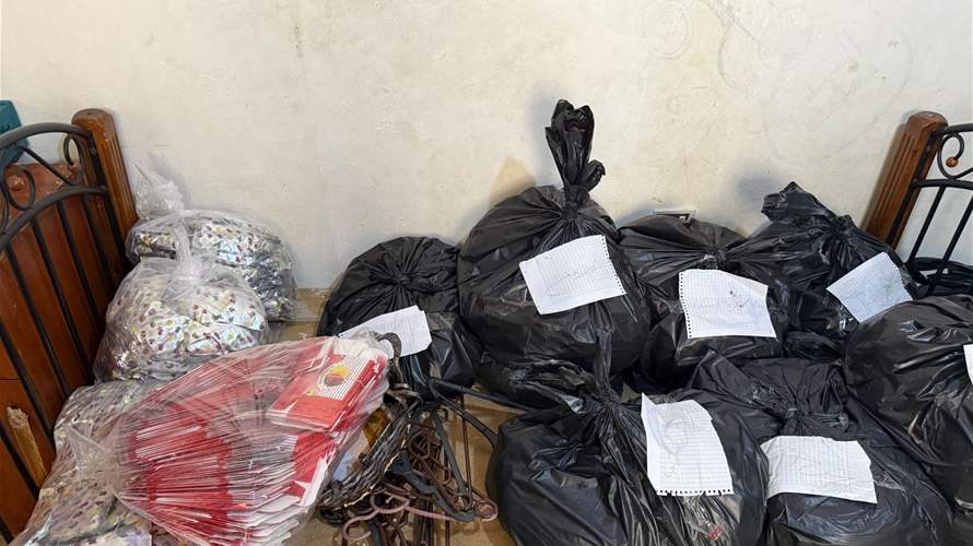 "الريجي" تضبط مصنعآ لتزوير المعسّل في الليلكي