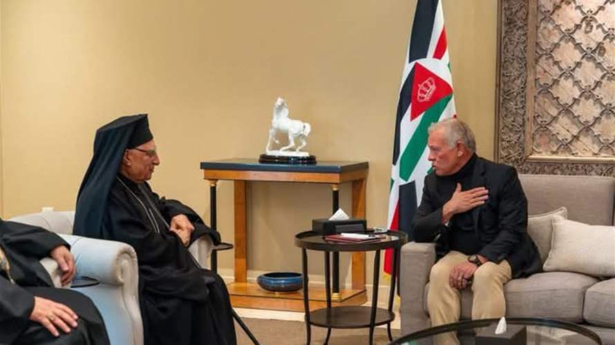 العبسي يبحث في الاردن مع الملك عبدالله الثاني الوجود المسيحيّ في المنطقة 