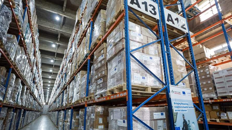 EU delivers 40 tons of medicines and emergency supplies to Lebanon via UNICEF