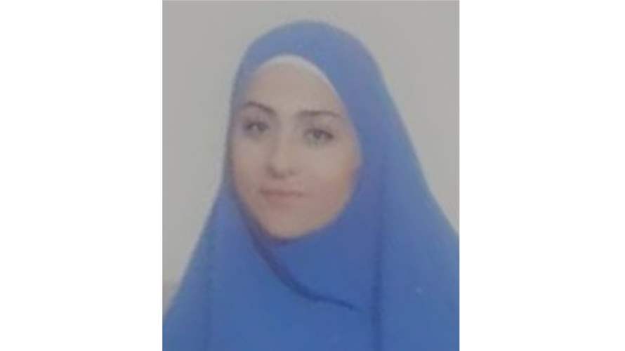 تعميم صورة مفقودة غادرت منزلها الزوجي في الميناء - طرابلس ولم تعد