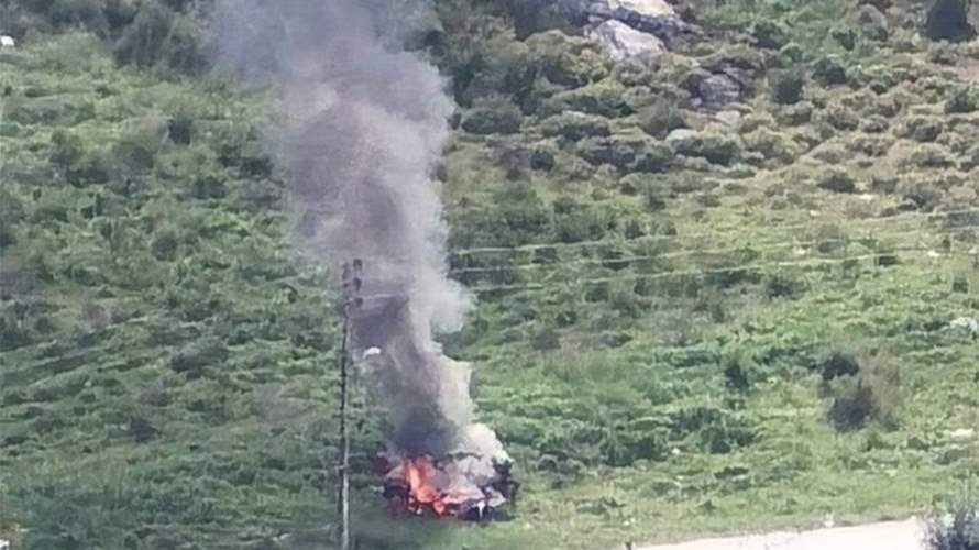 Drone strike kills one, injures another on Wadi al-Hujeir road