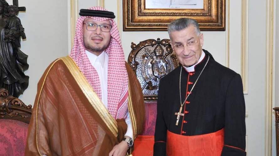 السفير السعودي زار الراعي... وأكد وقوف السعودية المستمر الى جانب لبنان 