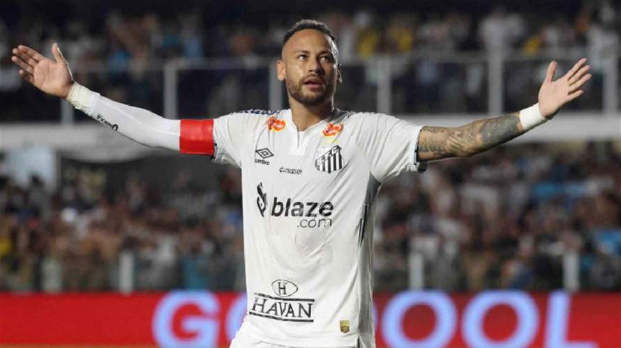نيمار يصاب مجددا في أول مباراة له أساسيا في الدوري البرازيلي