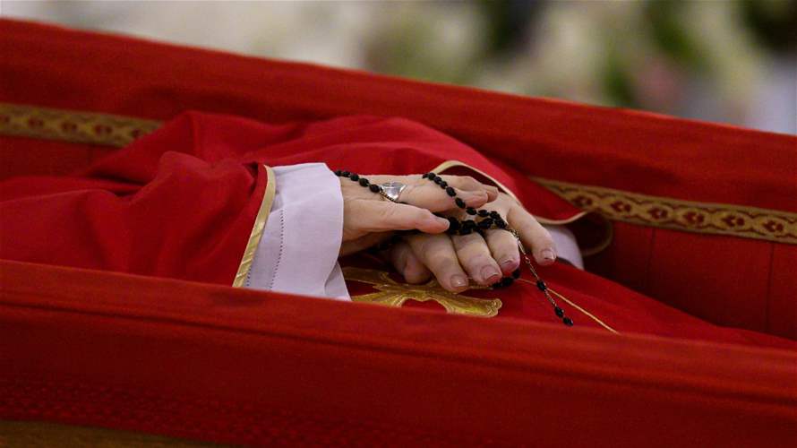 Pope Francis's coffin begins procession towards Saint Peter's Basilica
