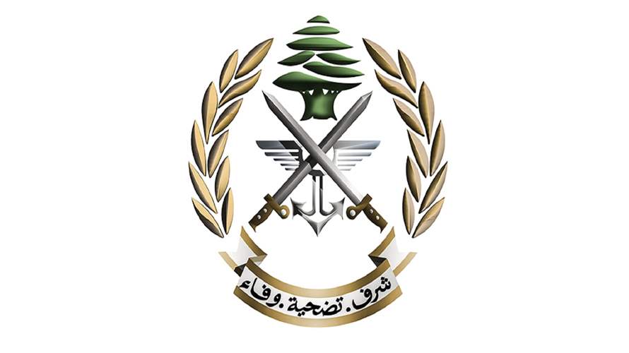 الجيش: توقيف شخصين لتورطهما في إشكال في منطقة برجا - الشوف