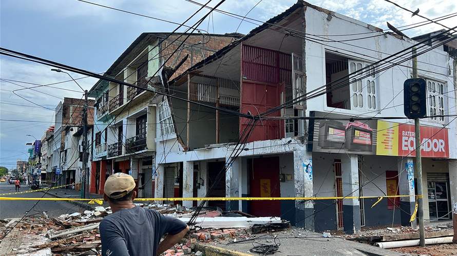 Magnitude 6.3 earthquake strikes Ecuador, damaging buildings 