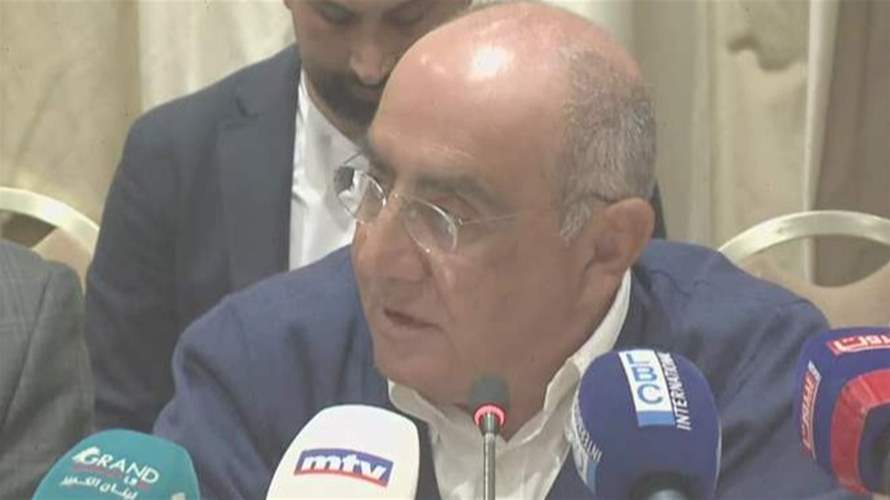 فارس سعيد خلال إعلان تجمع الدستور أولاً: خيار بناء الدولة كضمانة للجميع أصبح ممكناً