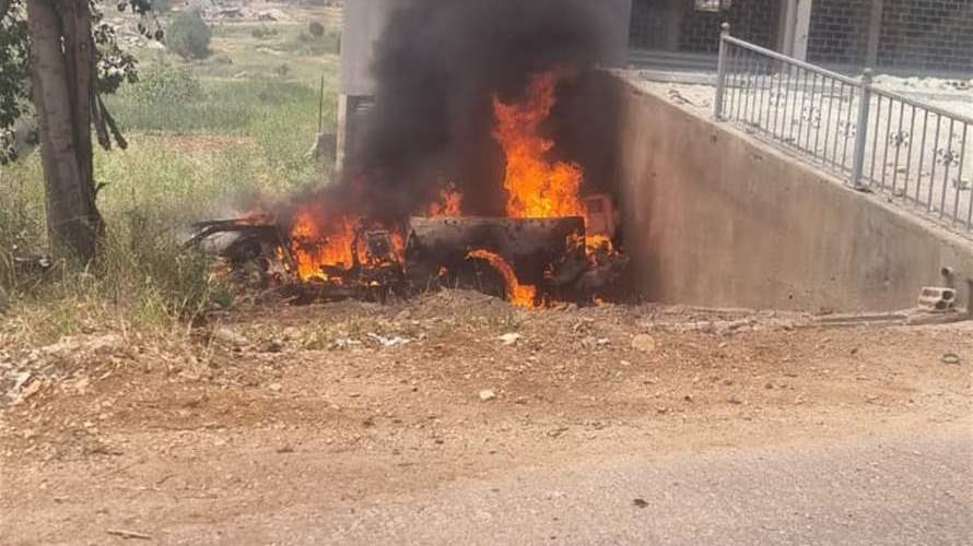 Israeli strike targets vehicle on Meiss El Jabal–Blida road, casualties reported