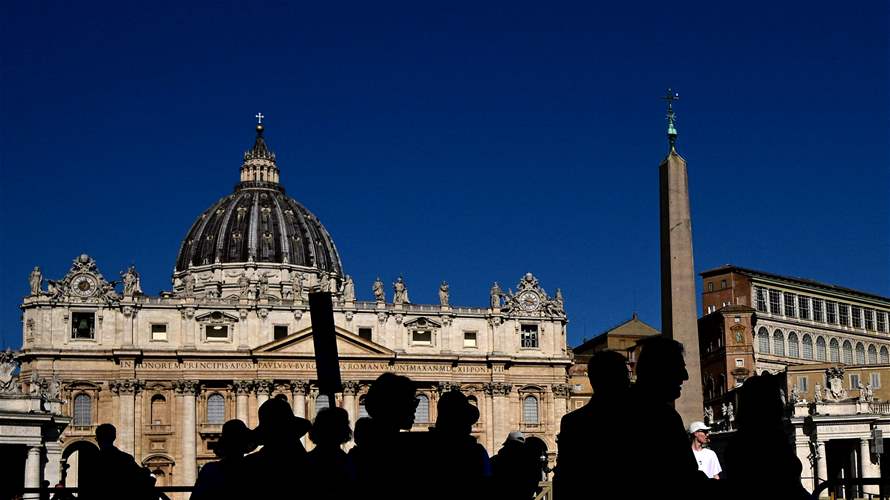 Vatican workers begin installing chimney atop Sistine Chapel for conclave