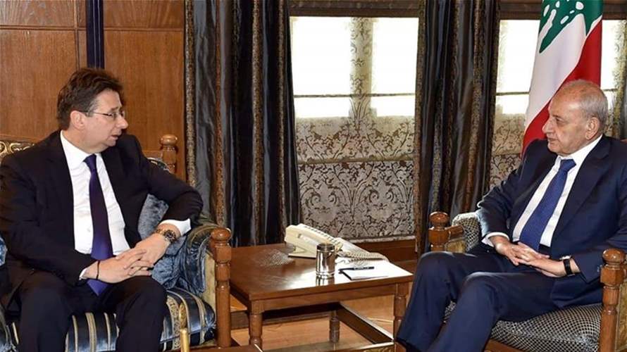 كنعان وضع بري بأجواء لقاءاته بواشنطن: اهتمام كبير بالملف اللبناني وتطبيق القوانين لاستعادة الثقة