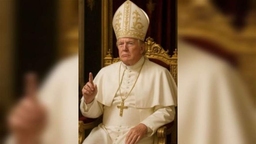 Trump posts AI-generated photo of himself as pope