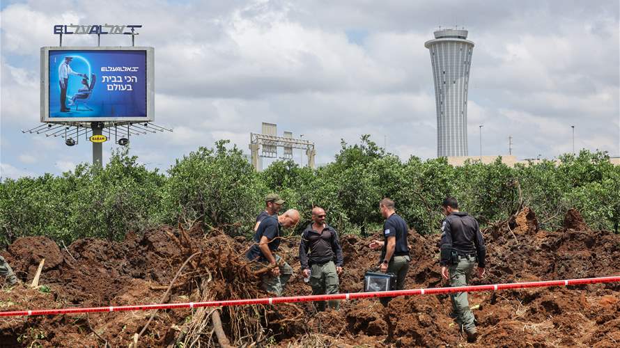 Israel army says missile that hit airport area was fired from Yemen