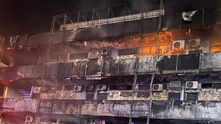 اخماد حريق شبّ ليلاً في منتجع في طرابلس