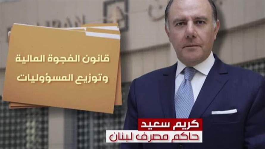 المركزي بدأ بإعداد مشروع قانون الفجوة المالية وتوزيع المسؤوليات