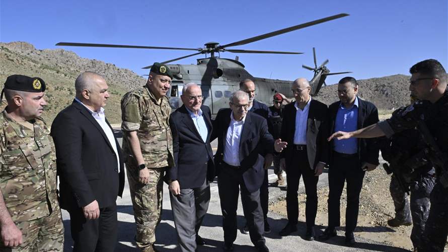 Lebanese PM Nawaf Salam visits Baalbek to oversee border security measures