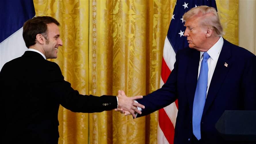 Macron says welcomes Trump's 'strong call' for Ukraine ceasefire