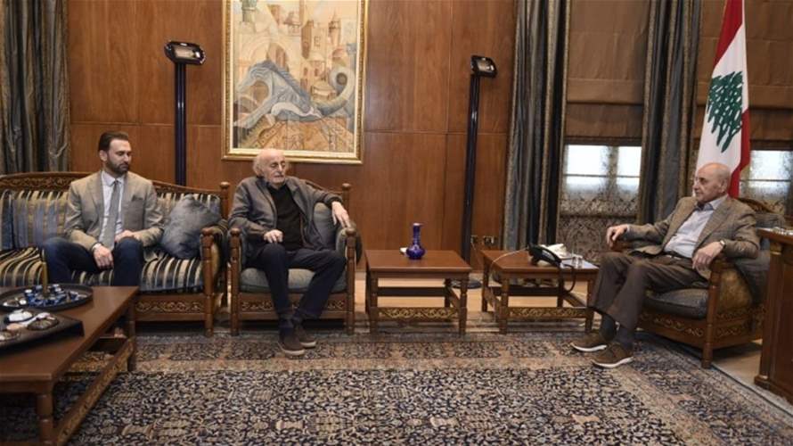 بري إستقبل وليد وتيمور جنبلاط... وهذا ما جرى بحثه