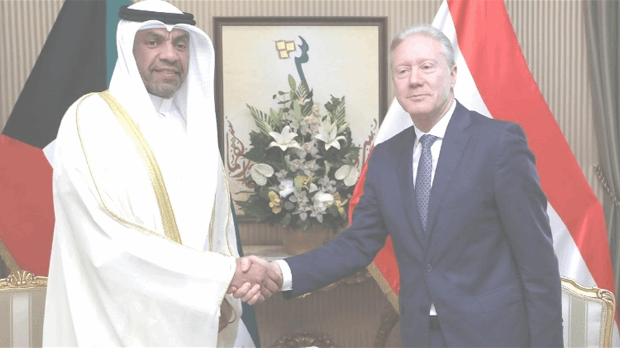 رجي التقى نظيره الكويتي ودعا الكويتيين الى العودة الى لبنان للسياحة والاستثمار