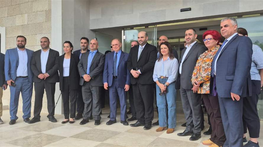 البستاني لوزير الصحة من مستشفى دير القمر الحكومي: لقد أتممنا مهمة البناء وحان وقت التجهيز والتشغيل