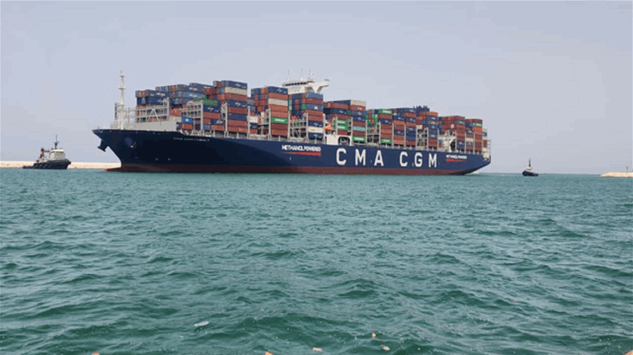 مرفأ طرابلس استقبل السفينة العملاقة CMA CGM COBALT... تامر: سابقة تؤكد الإمكانات التشغيلية العالية للمرفأ