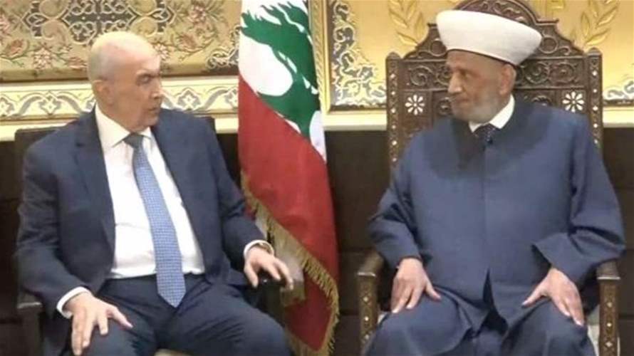 لقاء بين دريان ومخزومي... تأكيد على تعزيز الوحدة الوطنية للنهوض بالوطن نحو الأفضل