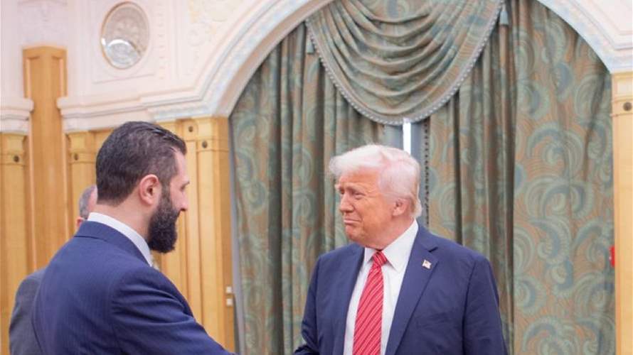 US State Department spokesperson tells LBCI Trump-Sharaa meeting a 'historic moment,' reaffirms support for Lebanon and Syria’s minorities