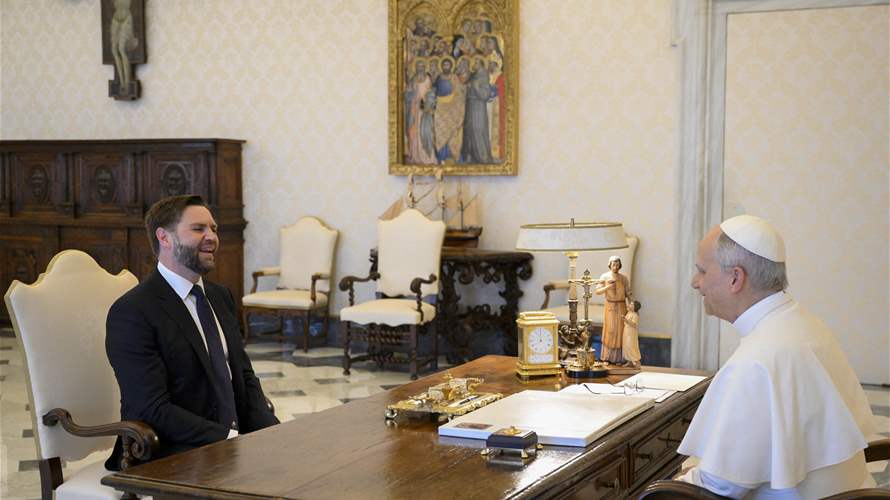 Pope Leo XIV receives US VP Vance