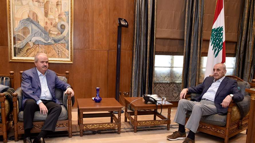 Finance Minister relays Berri's readiness to convene Parliament to approve laws that would support reform