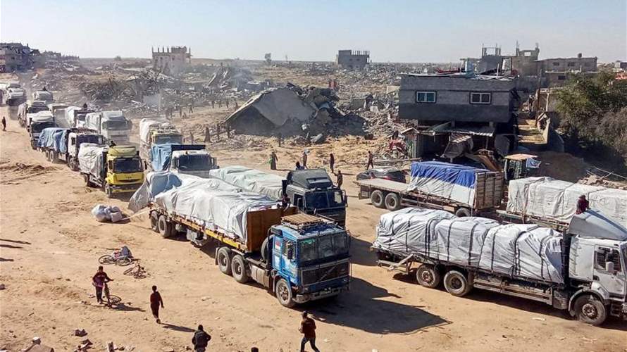 Israel says 93 UN aid trucks entered Gaza on Tuesday