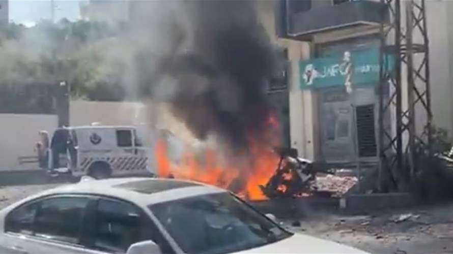 Israel strikes vehicle in Ain Baal in South Lebanon