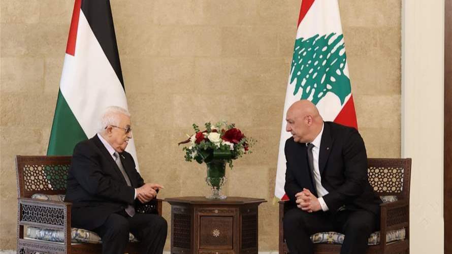 Lebanese, Palestinian presidents say era of weapons 'outside Lebanese state control' over